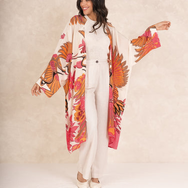 Crane Ecru Grande Kimono