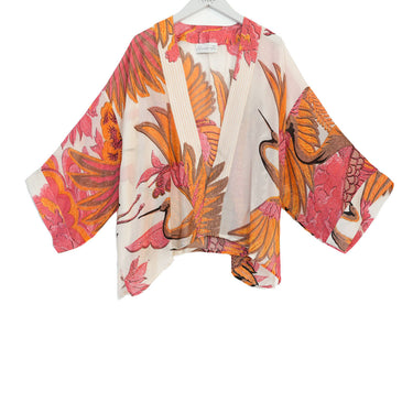 Crane Ecru Kimono
