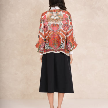 Fiesta Orange Kimono