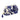 Giant Willow Blue Velvet Pouch