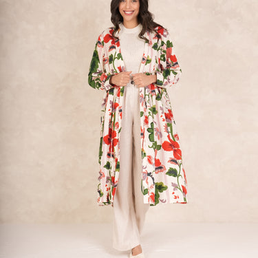 Poppy Red Duster Jacket