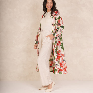 Poppy Red Duster Jacket